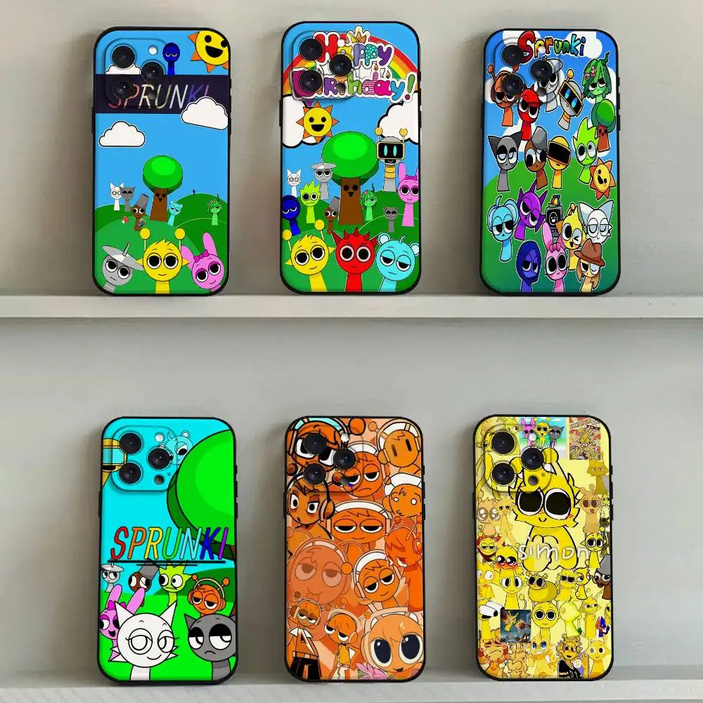 Phone Cases Quirky - Engraçado dos desenhos animados sprunki caso