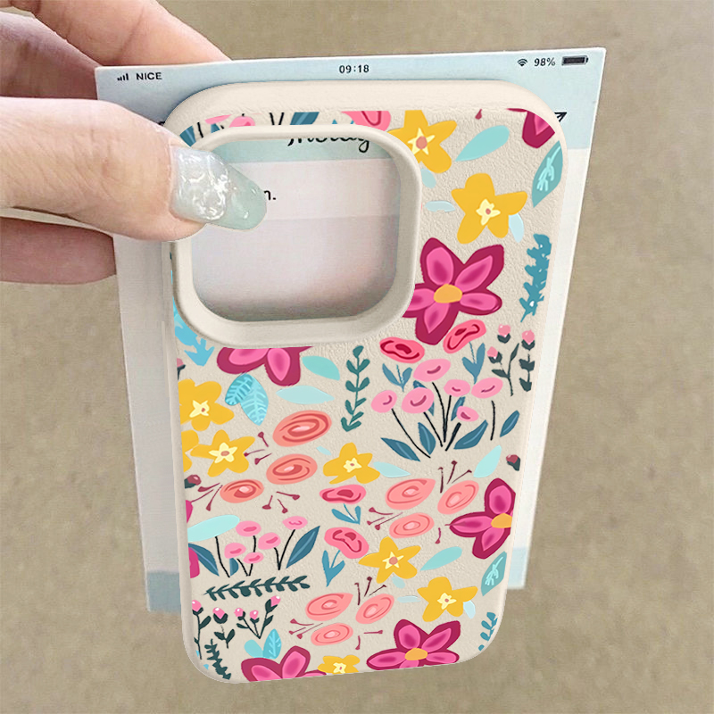 Phone Cases Iphone 17 Pro Max - Flores coloridas caso de telefone para
