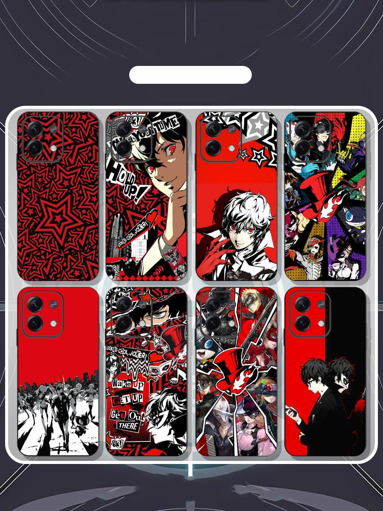 Phone Cases Xiaomi Redmi 12 - Capa de Celular Preta Macia com
