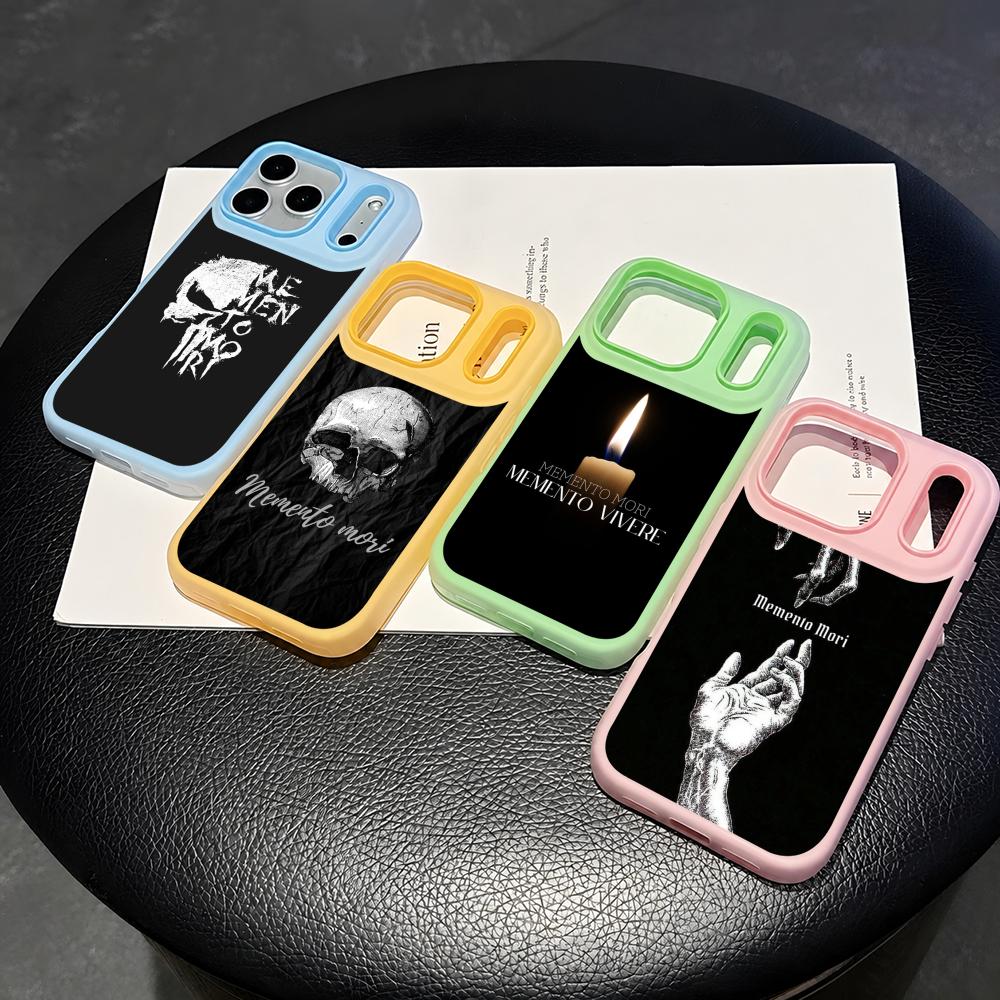 Phone Cases With Card Holder - Capa de Celular Memento Mori 2