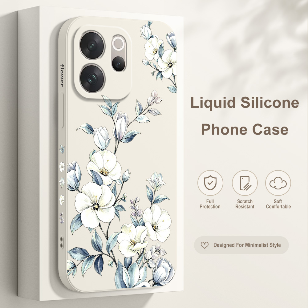 Phone Cases Vivo - Capa de Celular Winding Flora para