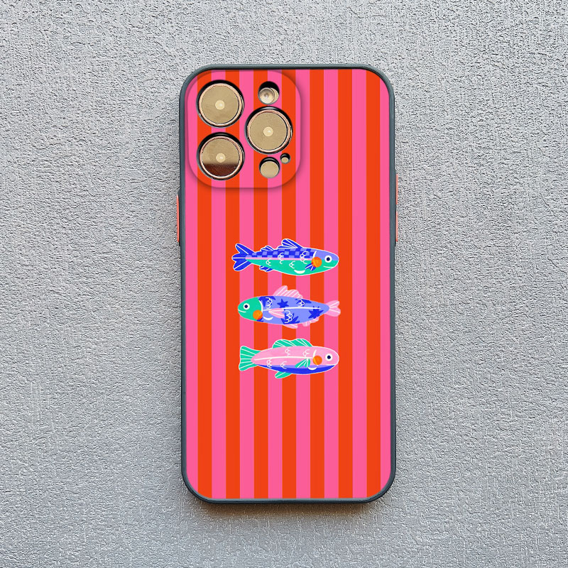 Phone Cases Quirky - Capa de Celular Engraçada com Sardinhas