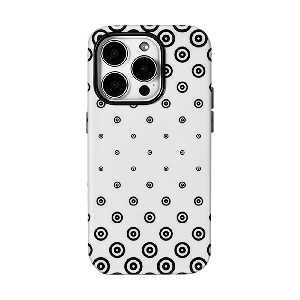 Phone Cases Target - Capa de Celular Preta e Branca