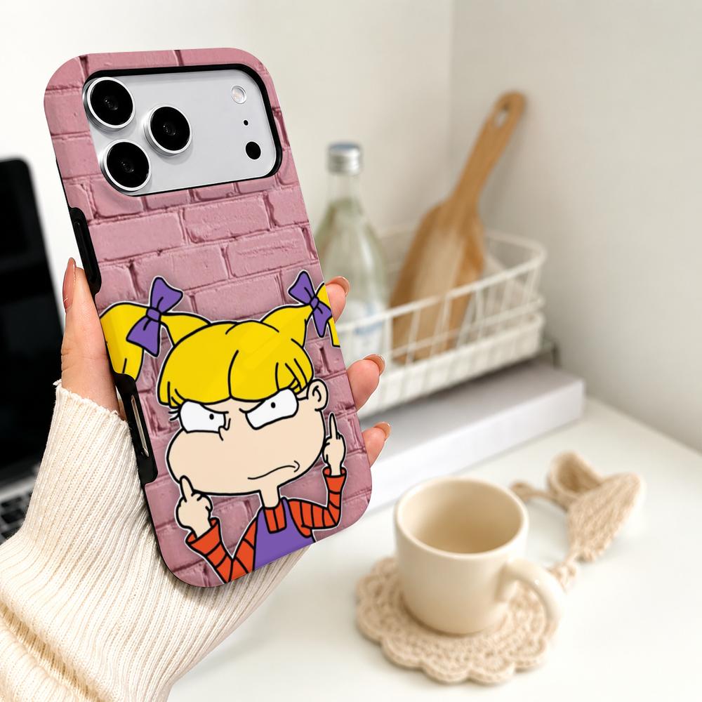 Phone Cases Quirky - Capa de Celular Divertida Rugrats A-Angelica