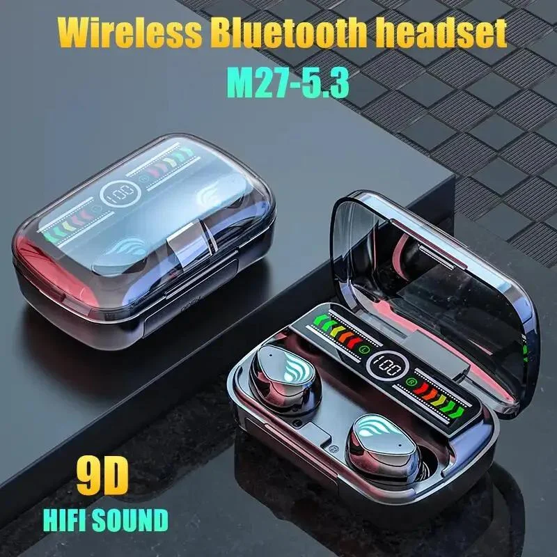 M27 tws fones de ouvido blueto - Phone Cases Pk avaliação e preço