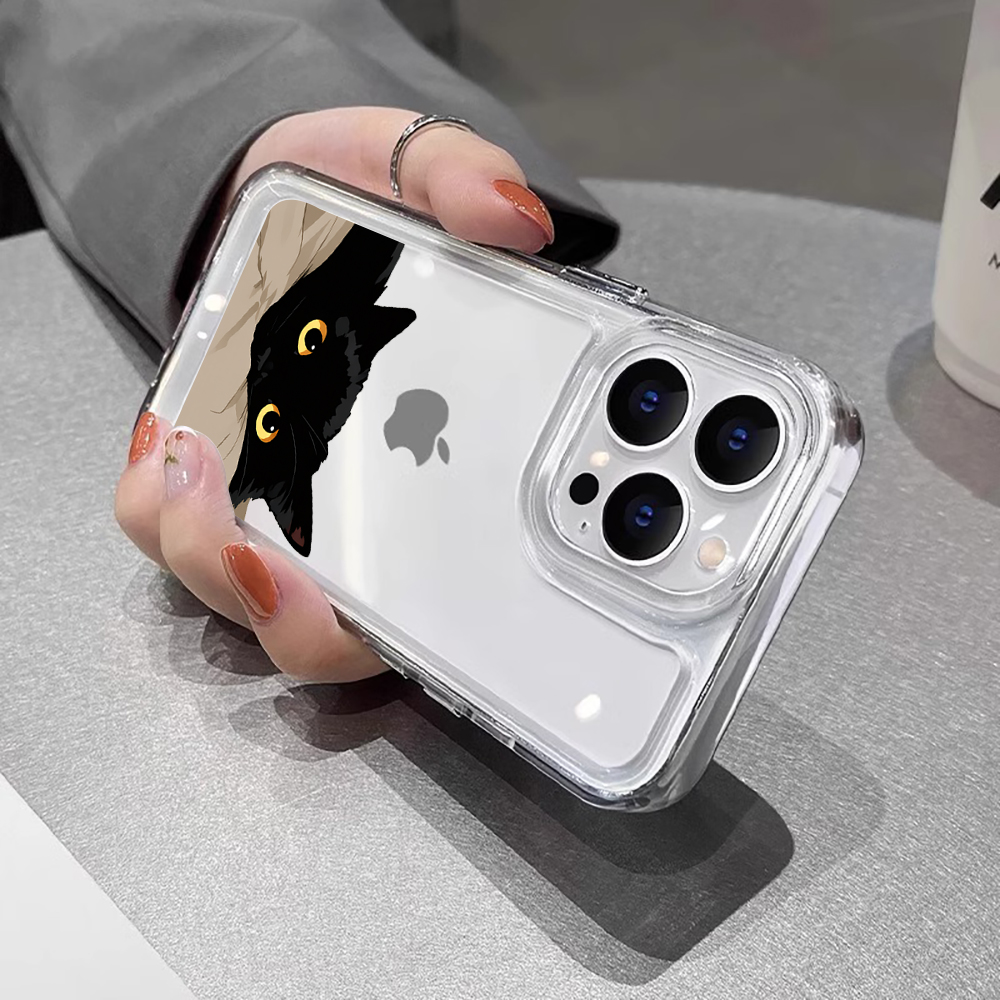 Gato preto engraçado casal mod - Phone Cases Xiaomi Redmi 12 avaliação e preço
