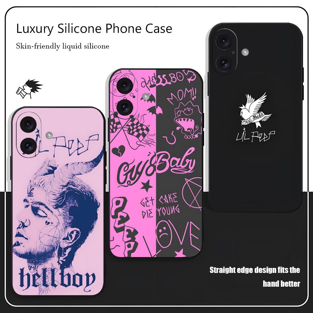 Capa de Celular L-Lil Peep Fam - Phone Cases Like Loopy avaliação e preço