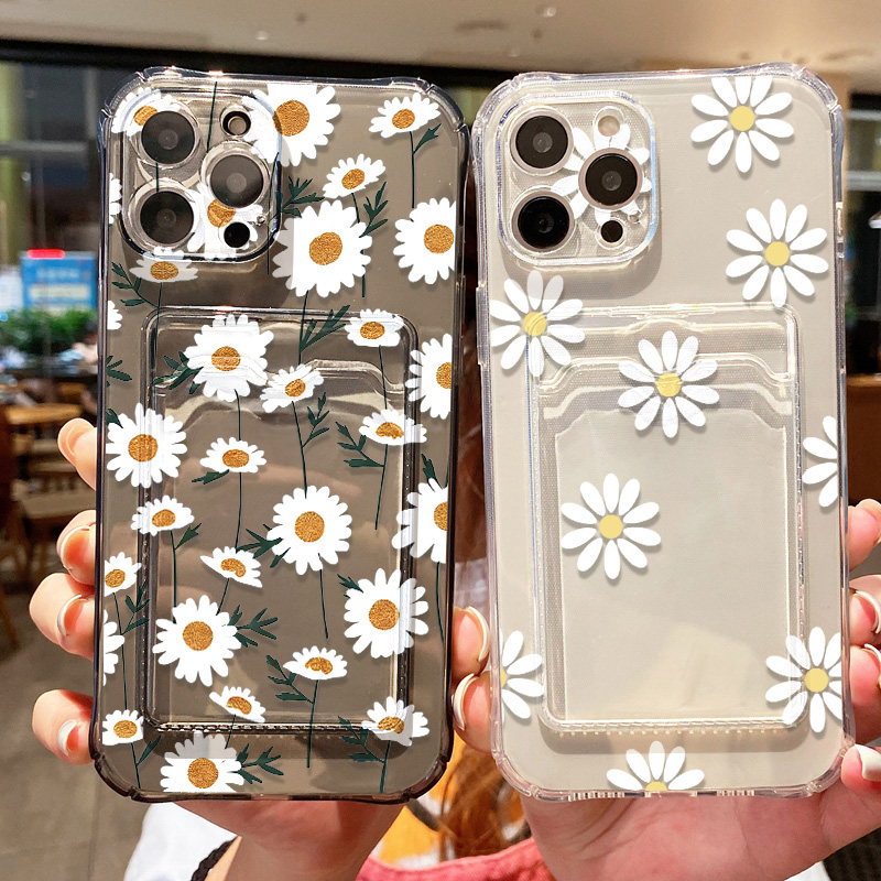 Capa de Celular Flor Margarida - Phone Cases With Card Holder avaliação e preço