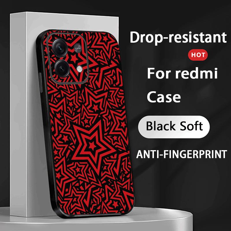 Capa de Celular Preta Macia co - Phone Cases Xiaomi Redmi 12 avaliação e preço