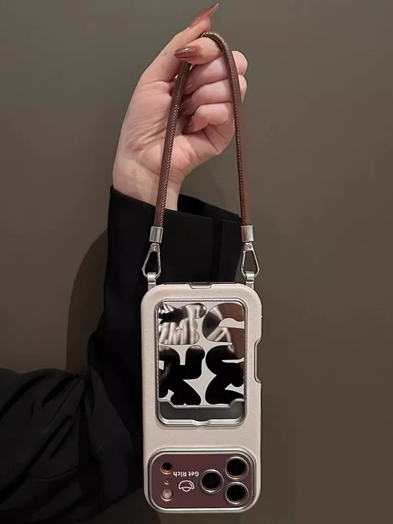 Capa de Celular de Couro Luxuo - Phone Cases With Card Holder avaliação e preço