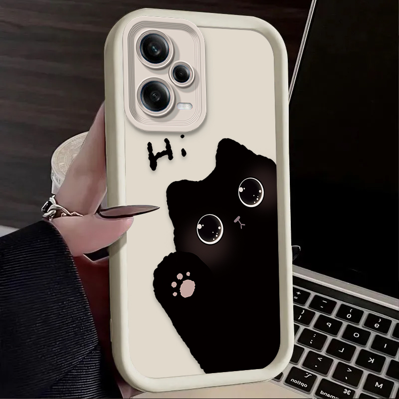 Adorável gato de olhos grandes - Phone Cases Xiaomi Redmi 12 avaliação e preço