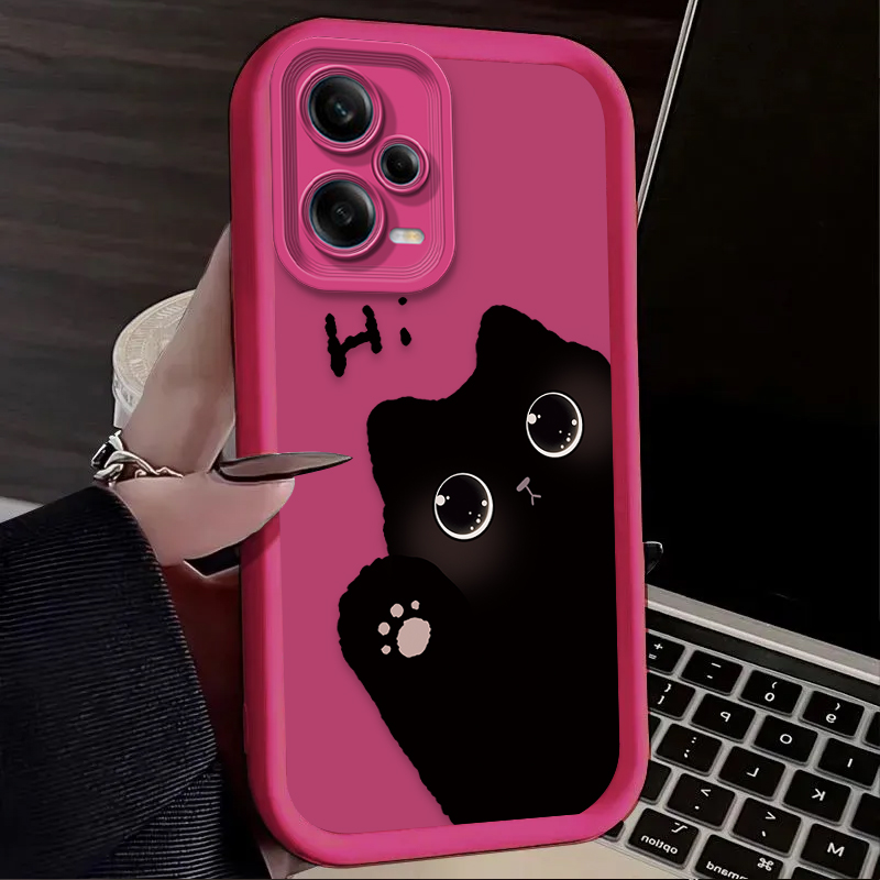 Adorável gato de olhos grandes - Phone Cases Xiaomi Redmi 12 avaliação e preço