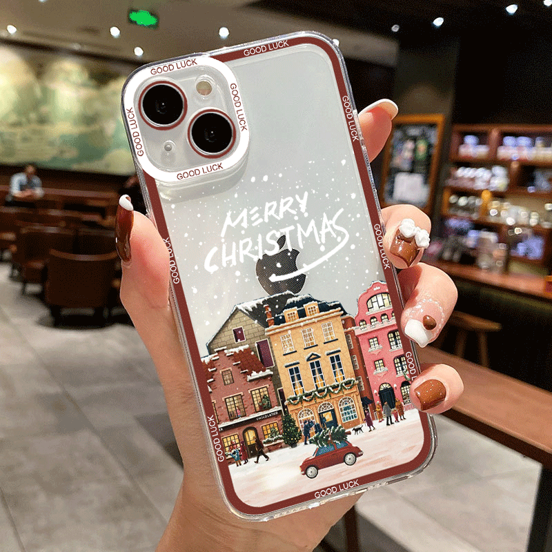 Inverno ano novo natal rua cen - Phone Cases Xiaomi Redmi 12 avaliação e preço