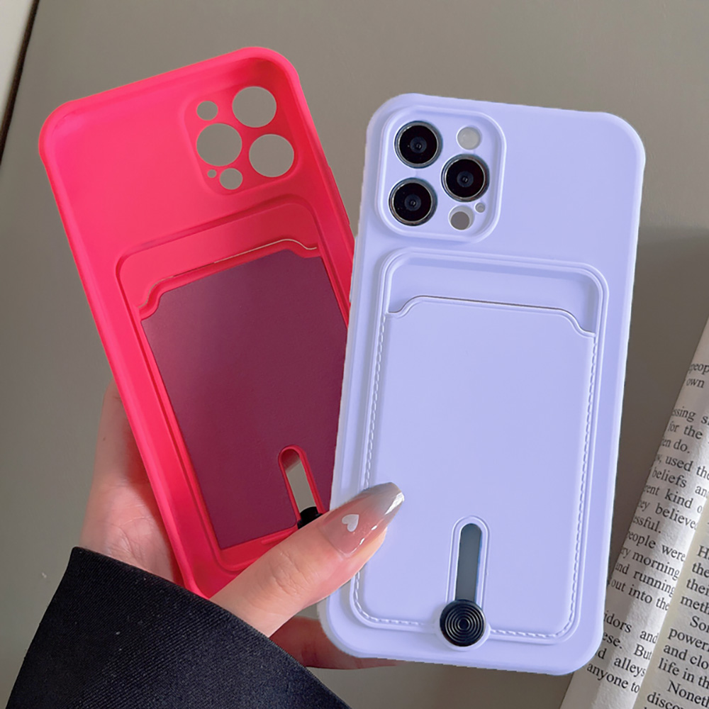 Capa de Silicone para Celular  - Phone Cases With Card Holder avaliação e preço