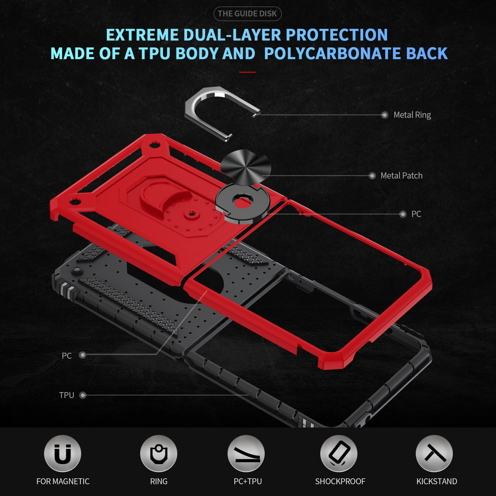 Capa de telefone à prova de ch - Military Grade Case avaliação e preço