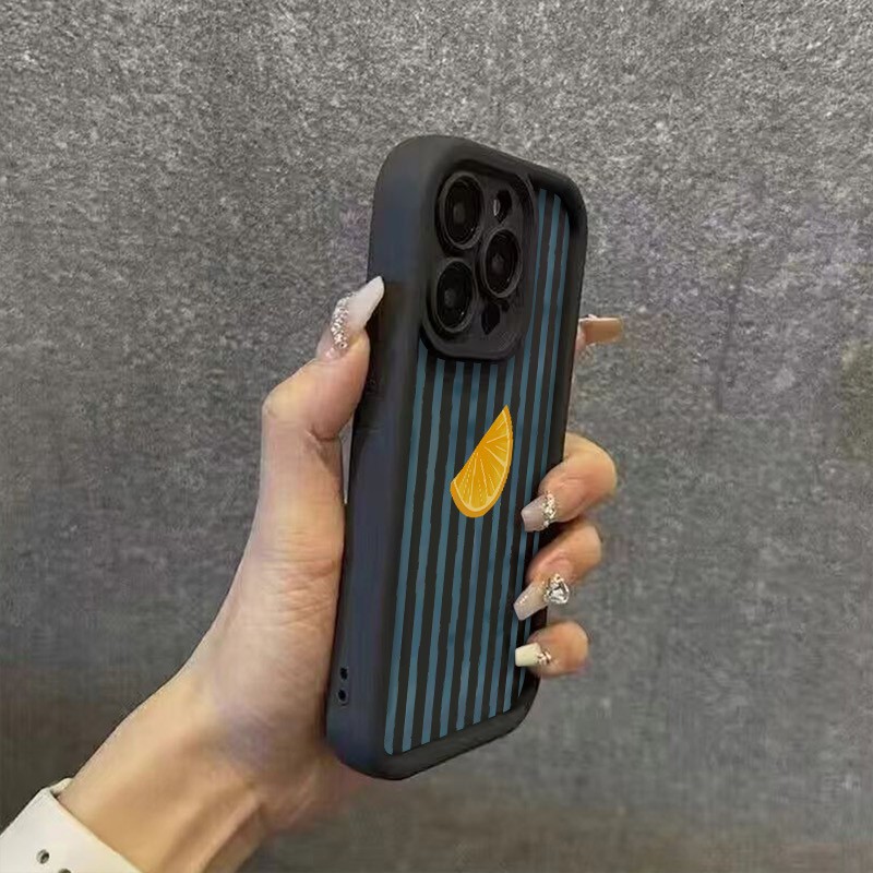 Listrado limão fatia padrão ca - Phone Cases Like Loopy avaliação e preço
