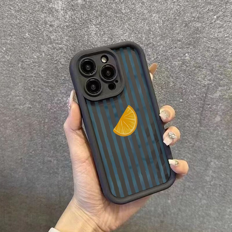 Listrado limão fatia padrão ca - Phone Cases Like Loopy avaliação e preço