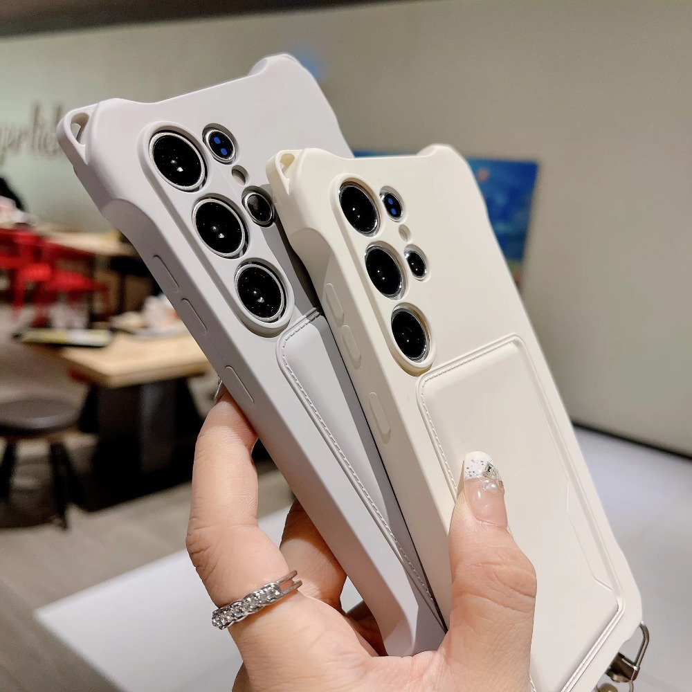 Capa de Silicone Macia para Sa - Phone Cases With Card Holder avaliação e preço