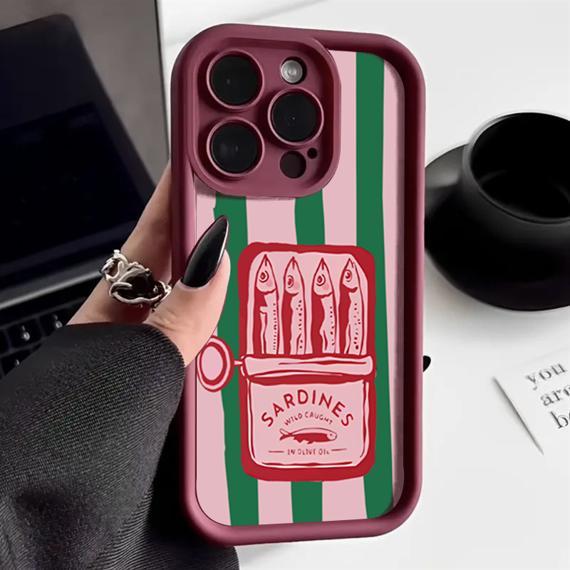 Capa de Celular Retrô Listrada - Phone Cases Quirky avaliação e preço