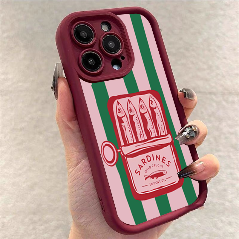 Capa de Celular Retrô Listrada - Phone Cases Quirky avaliação e preço