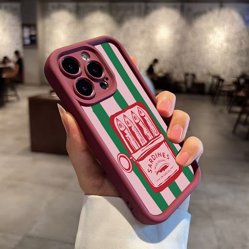 Capa de Celular Retrô Listrada - Phone Cases Quirky avaliação e preço