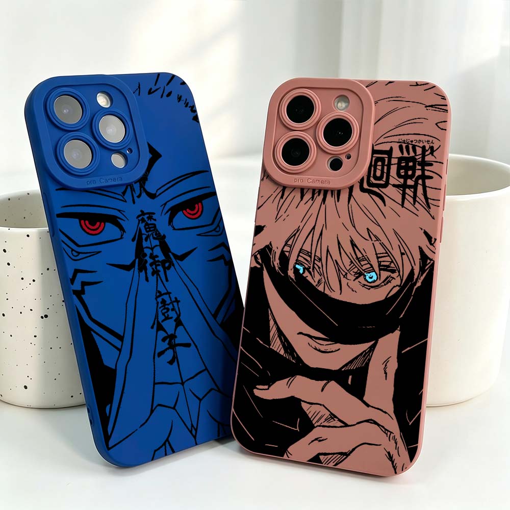 Capa de Silicone Macia Anime J - Phone Cases Anime avaliação e preço